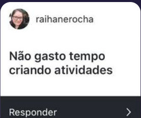 Comentário de professora do Clube